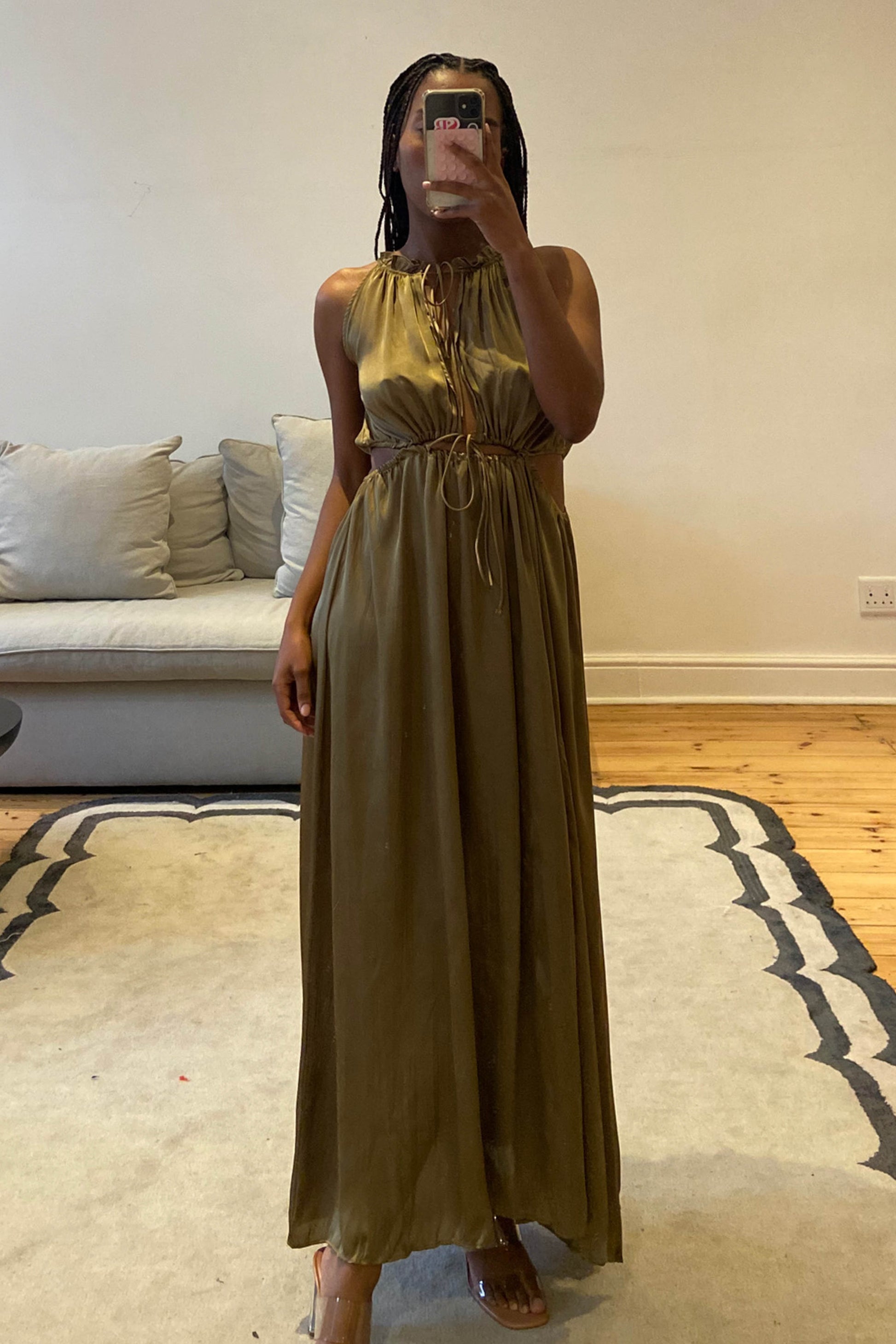 The Pasha Dress | Zara | Olive Green The Pasha Dress | Zara | Olive Green