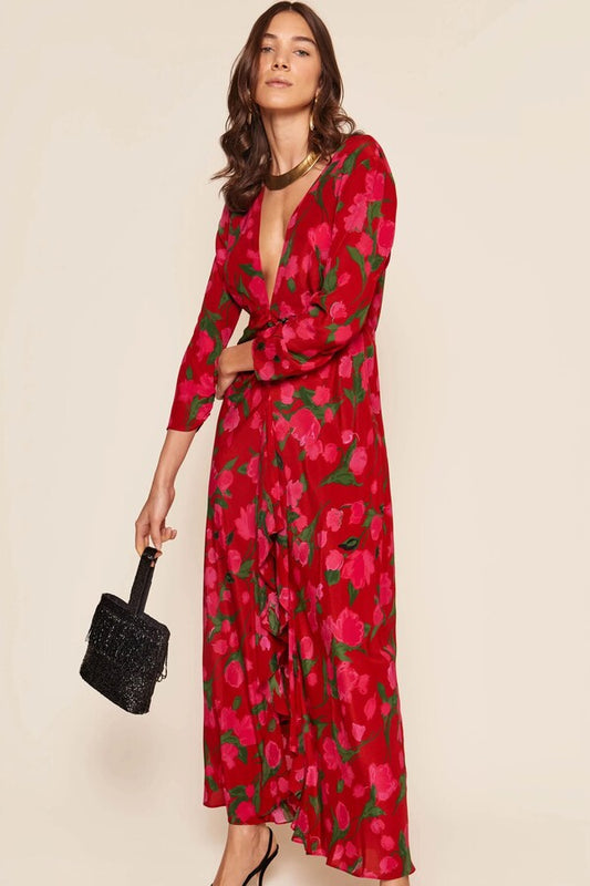 The Rose Fontainhas Floral Dress