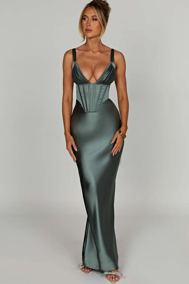 The Shae Sage Maxi Dress