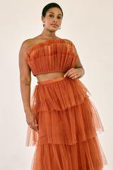 The Odessa Top in Rust - Resale