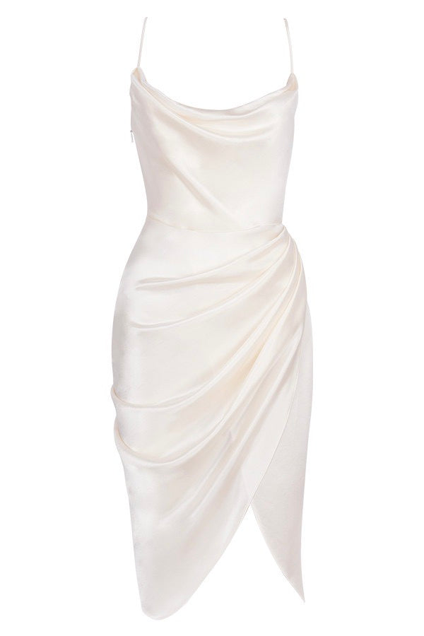 the lavina dress in ivory