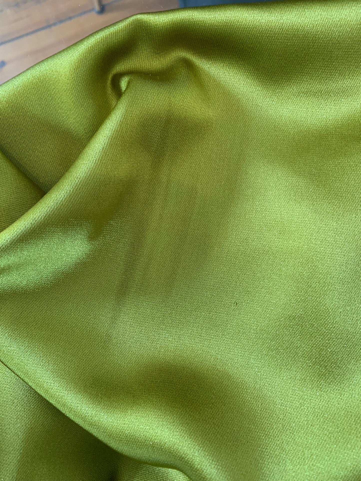 the joanna dress in chartreuse