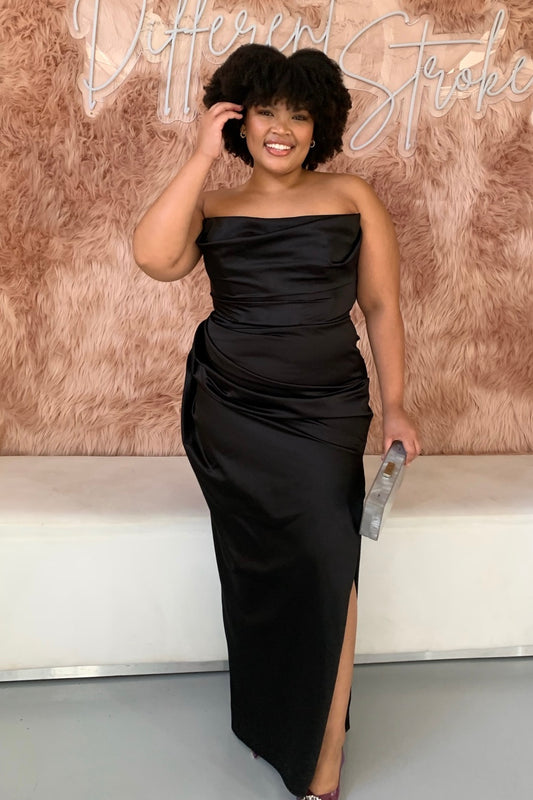 House of CB Strapless Maxi Dress